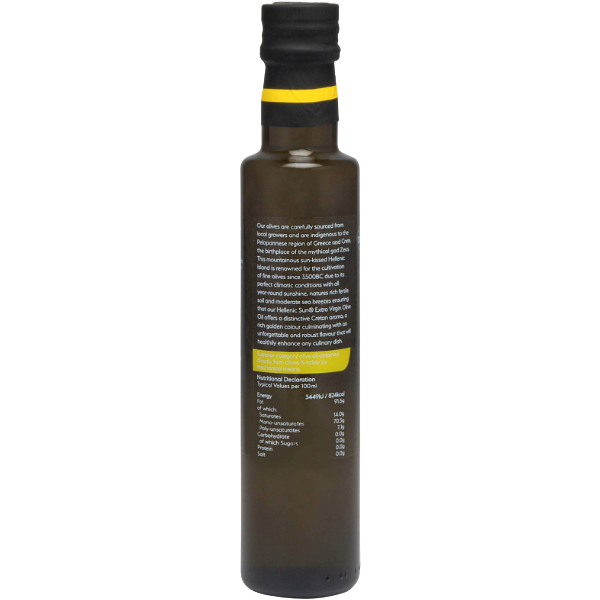 Hellenic Sun Extra Virgin Olive Oil 250ml