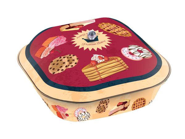 Chocolate Panettone Square Tortiera Tin | 1x 600g