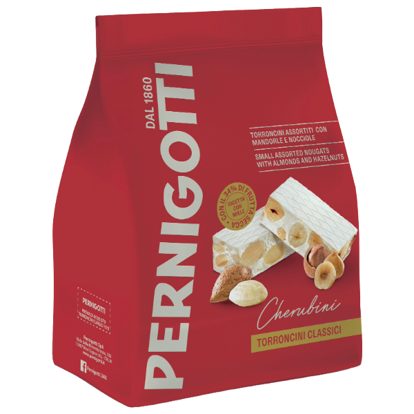 Pernigotti | Assorted classic almond & hazelnut TORRONCINI (mini noughat) - 117g