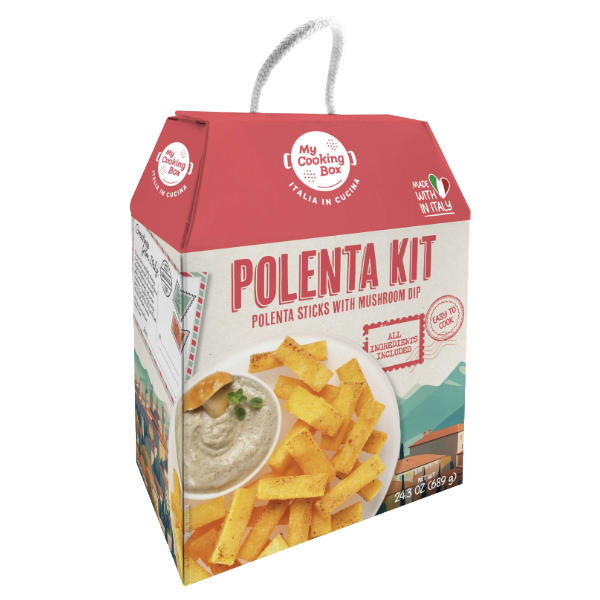 My Cooking Box Polenta Kit - Polenta Sticks with mushroom dip | 689g