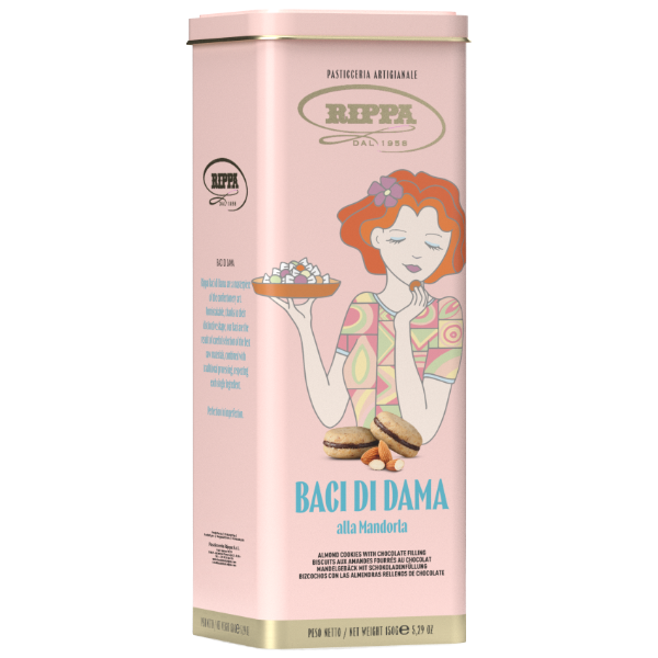 RIPPA | Almond Baci di Dama Biscuit Tin - 150g