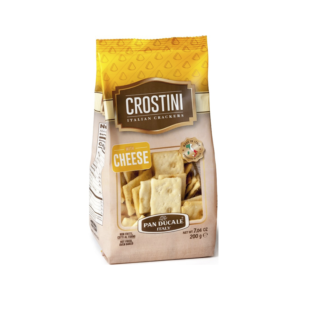 PanDucale Crostini Cheese 200g Crostini Crackers Taste from